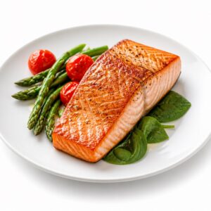 Bio Lachs-Filet gebraten