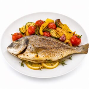 Dorade gebraten