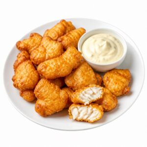 Kibbeling mit Aioli