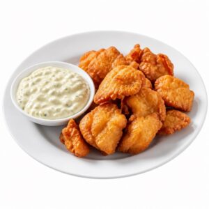 Kibbeling mit Dip