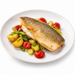 Zanderfilet gebraten